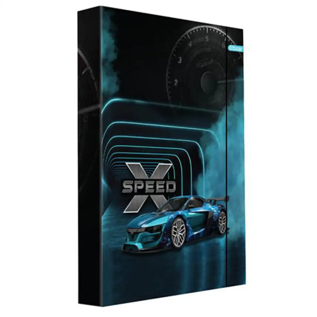 Spirit: X-Speed box na zošity -A4 s gumičkou