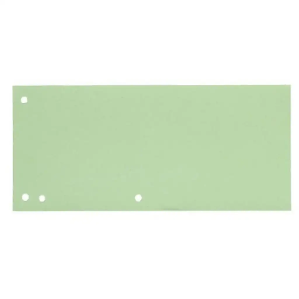 Spirit: Zelený oddeľovací hárok 1/3 A4  100ks