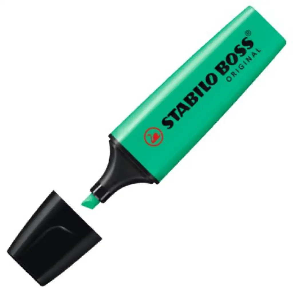 Stabilo: BOSS Original szövegkiemelő türkiz színben 2-5mm-es kép 2