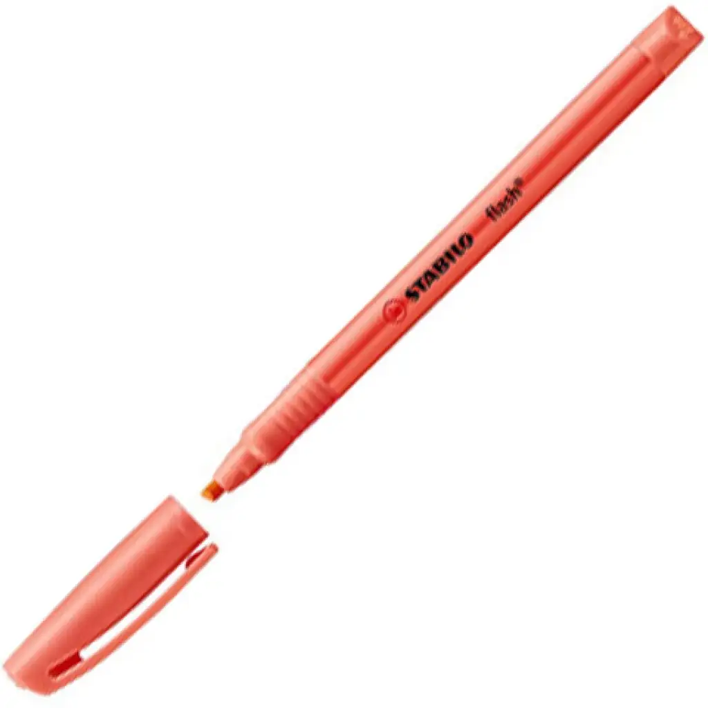 Stabilo: Flash červený zvýrazňovač