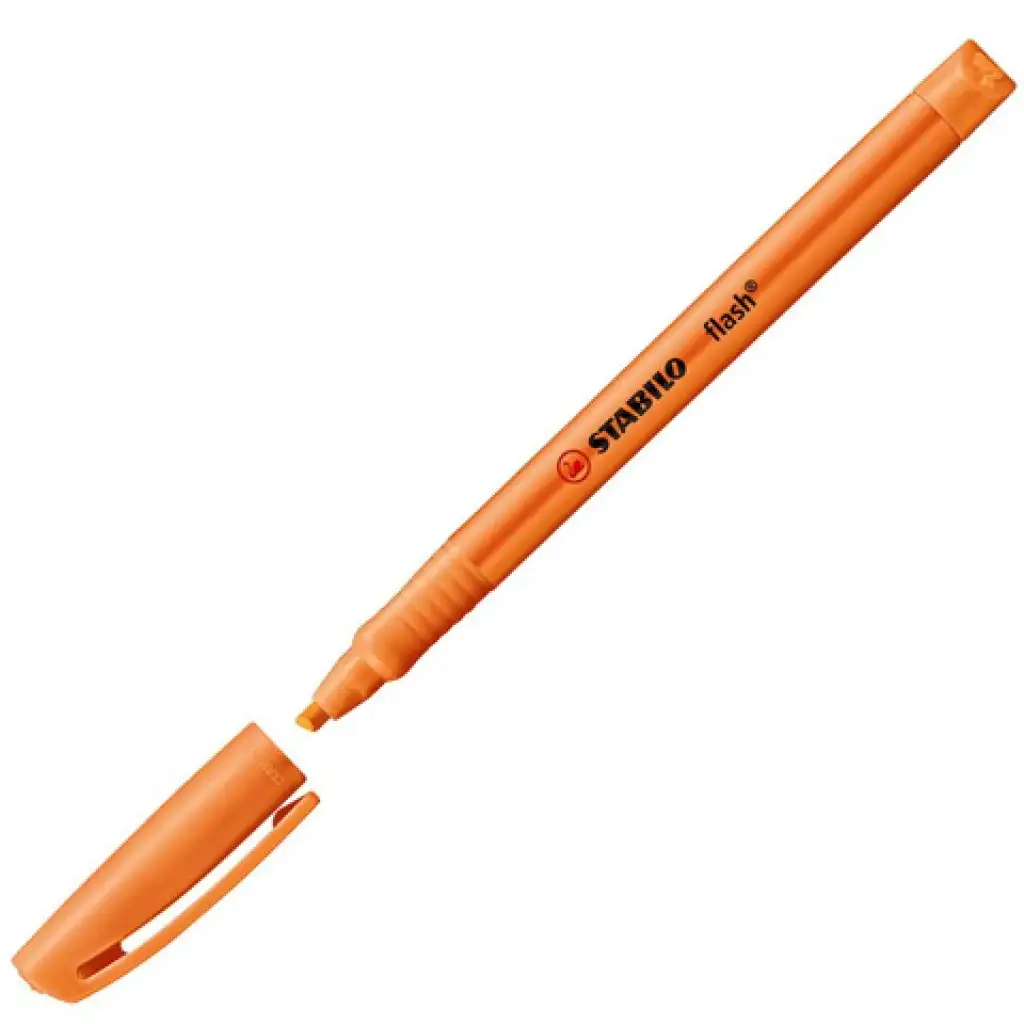 Stabilo: Flash oranžový zvýrazňovač