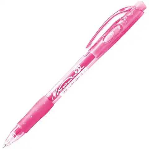 Stabilo: Marathon 0,38 mm ružové guľôčkové pero