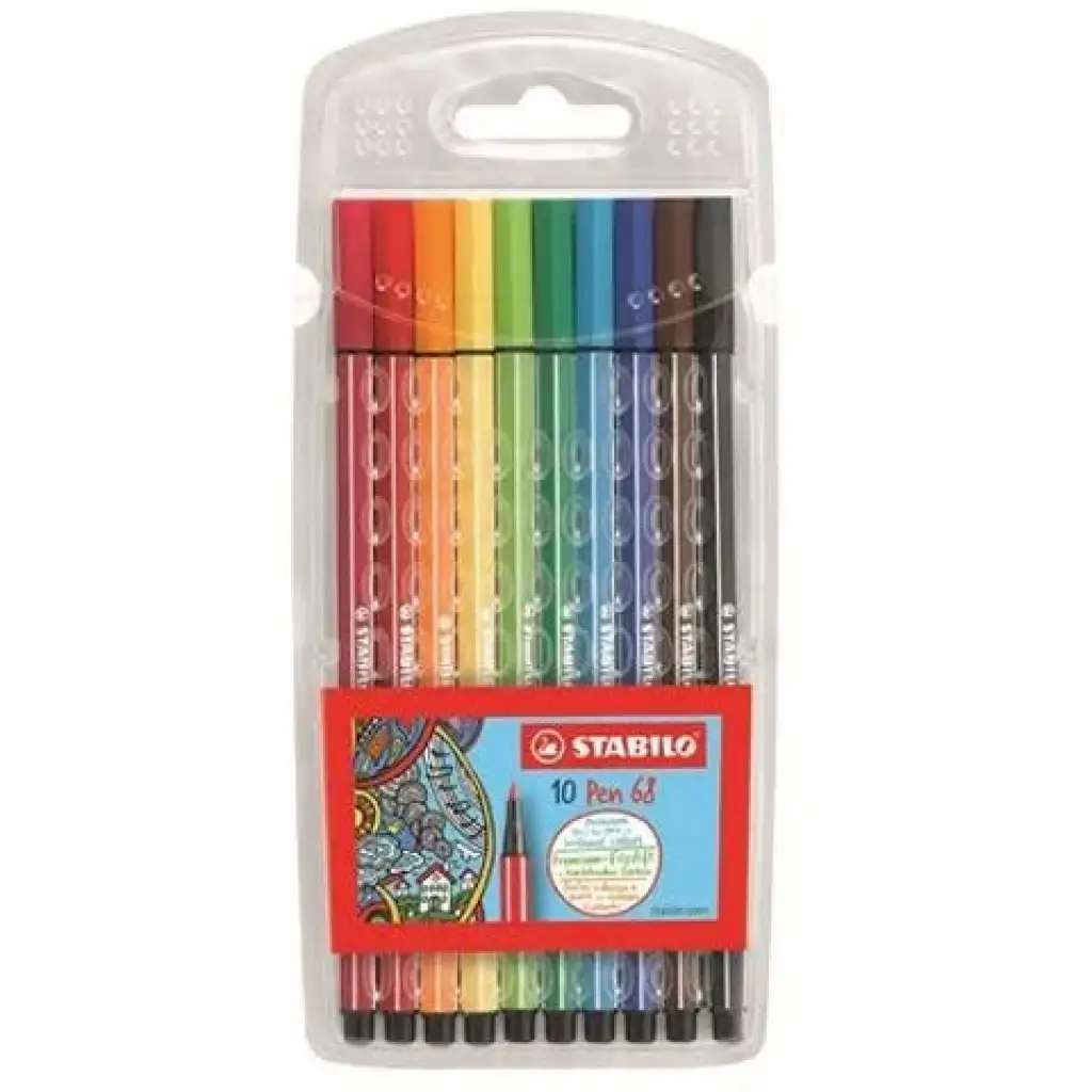 Stabilo: Pen 68 1,4mm 10 dielny set popisovačov