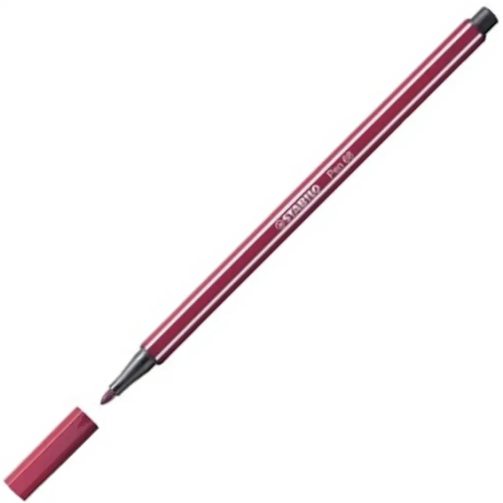 Stabilo: Pen 68 rostirón padlizsán lila színben 1mm-es kép 2