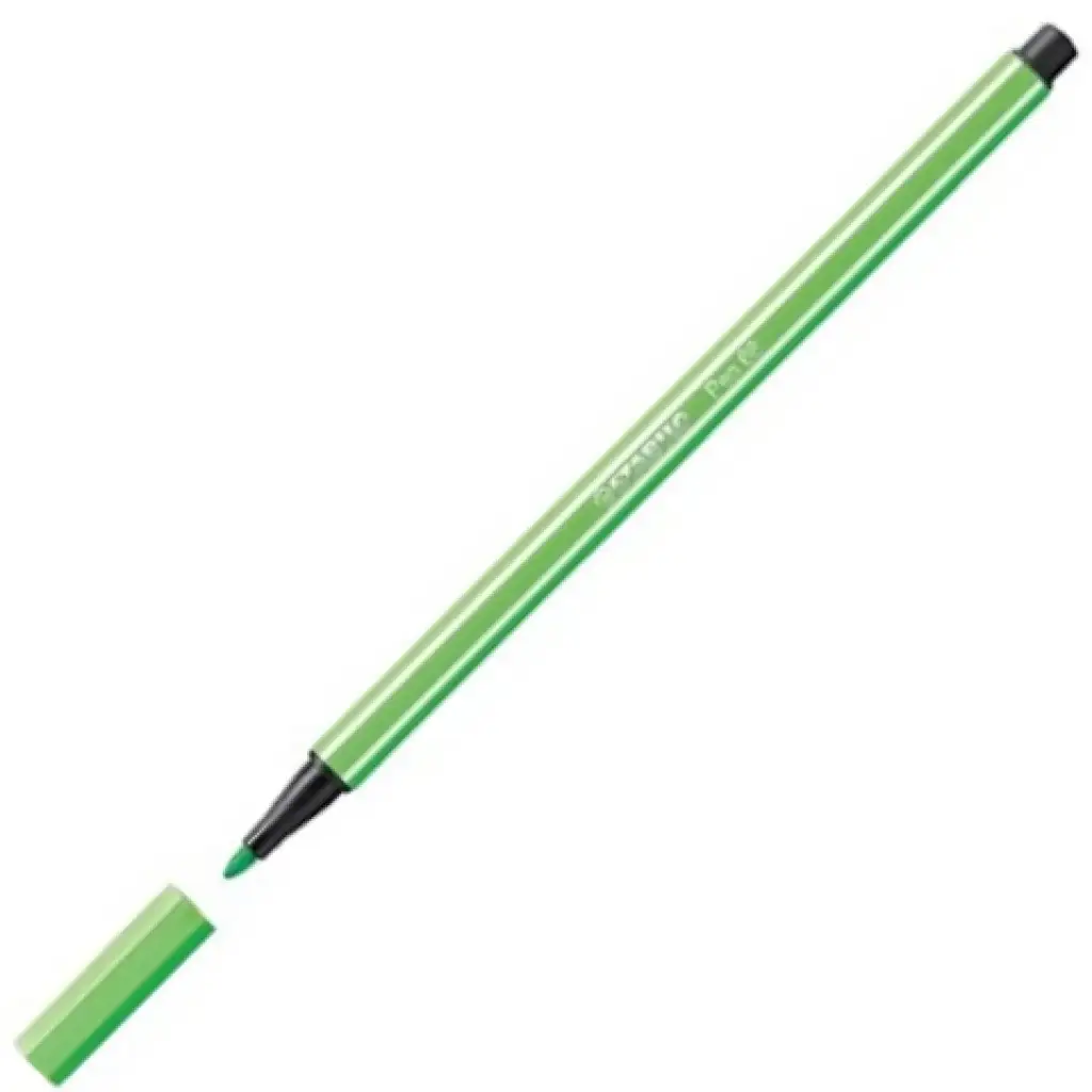 Stabilo: Pen 68 rostirón halvány smaragd színben 1mm-es kép 2