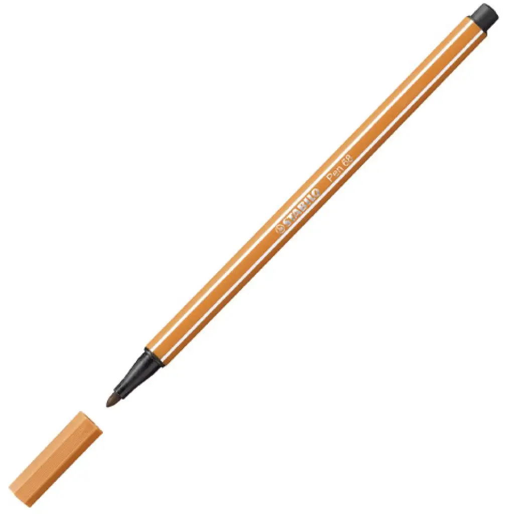 Stabilo: Pen 68 tmavo-oranžová fixka