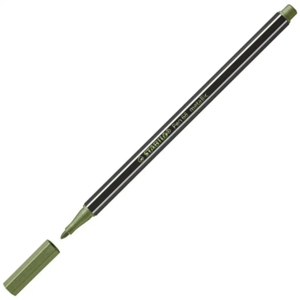 Stabilo: Pen 68 1,4mm rostirón metál világoszöld színben kép 1