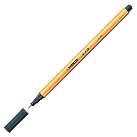Stabilo: Point 88 olivovo-zelený popisovač 0,4mm