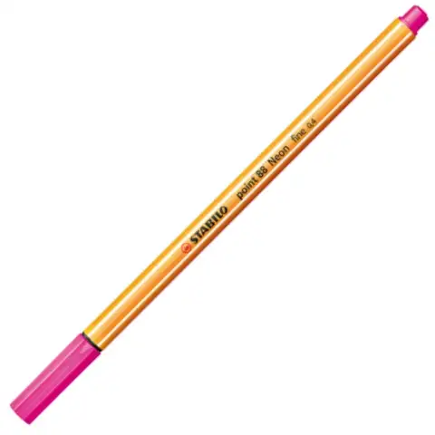 Stabilo: Point 88 tűfilc 0,4mm-es neon pink színben kép 1