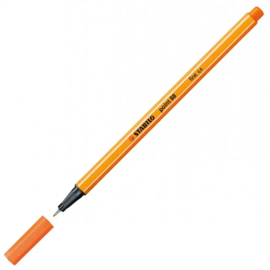 Stabilo: Point 88 tűfilc 0,4mm-es halvány cinóber színben kép 2