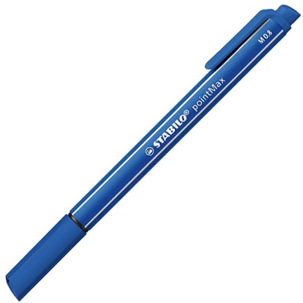Stabilo: pointMax rostirón tengerkék színben 0,8mm kép 1