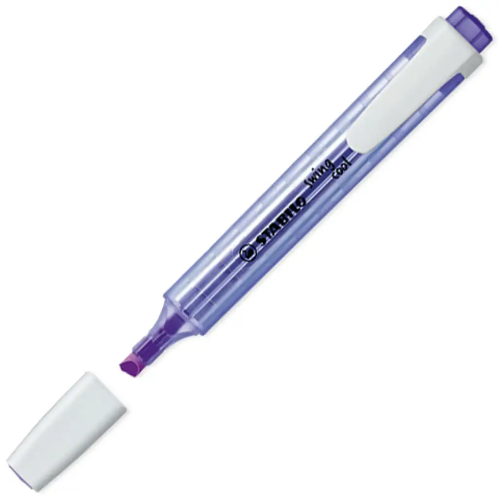 Stabilo: Swing Cool zvýrazňovač vo farbe levanduľe