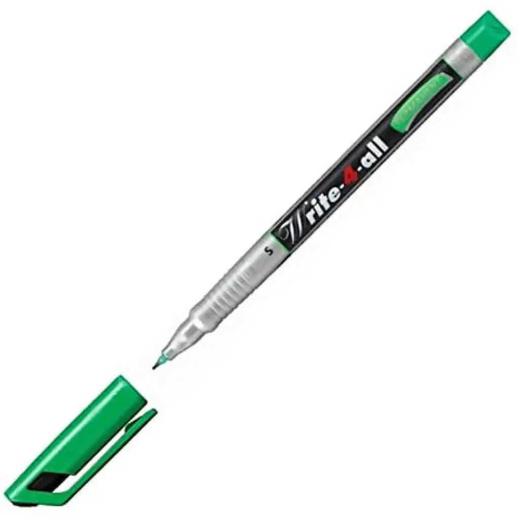 Stabilo: Write 4 all "S" zelená alkoholová fixka