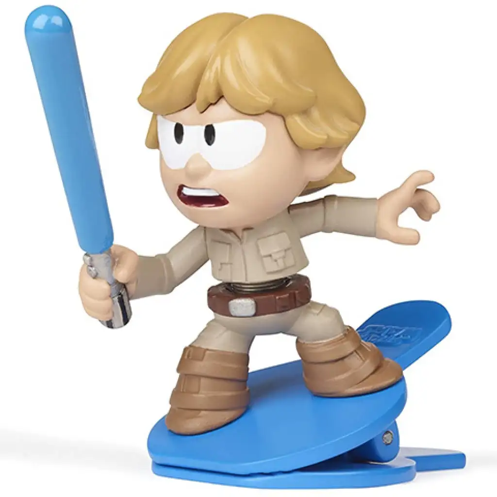 Star Wars Battle Bobblers Vader vs Luke csipeszes figura - Hasbro kép 3