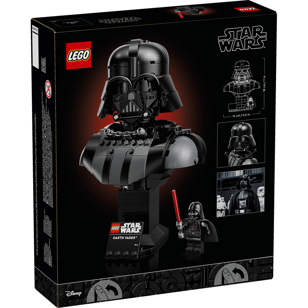 LEGO® Star Wars™: Darth Vader™ mellszobor (75439) kép 6
