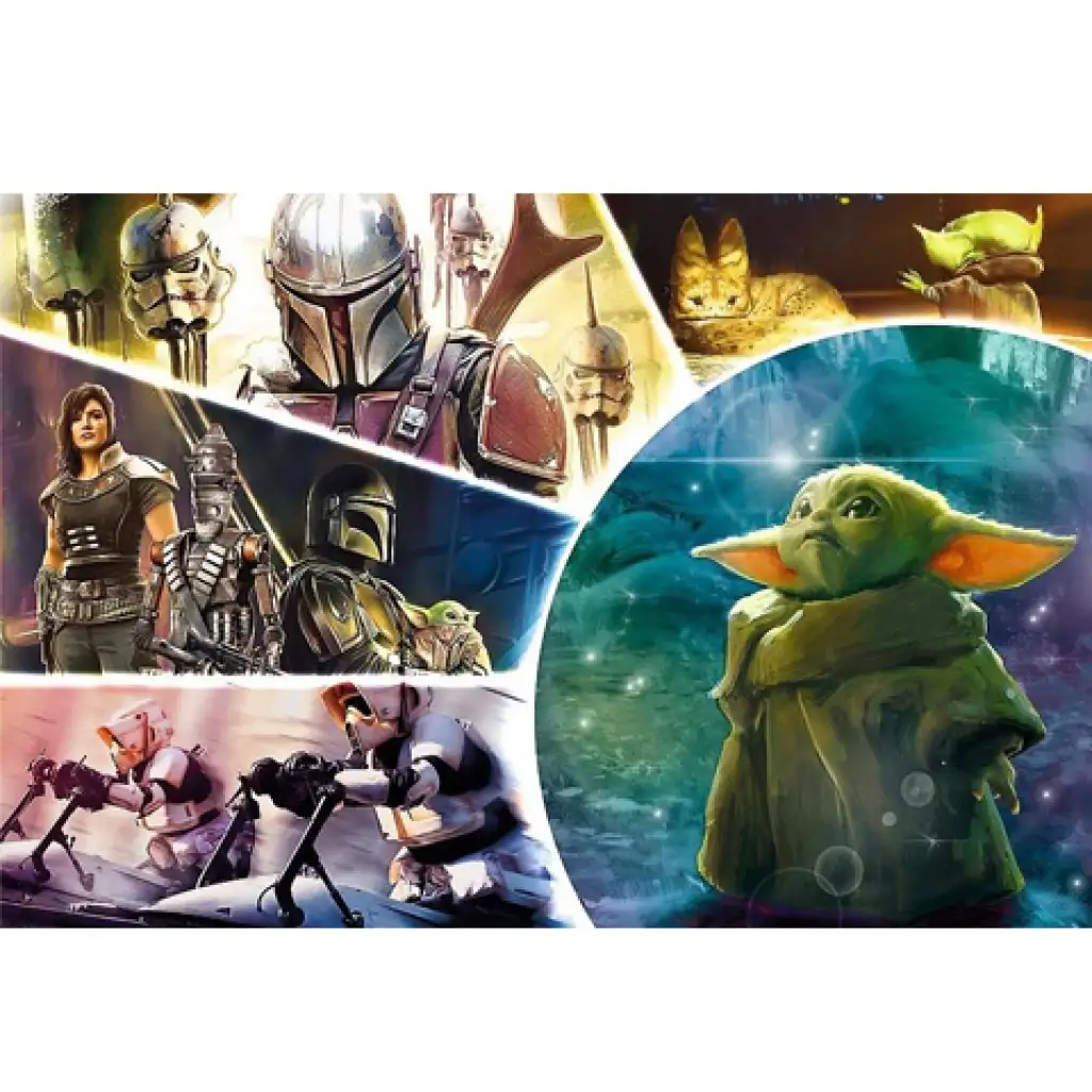 Star Wars: The Mandalorian 100 dielne puzzle - Trefl kép 2