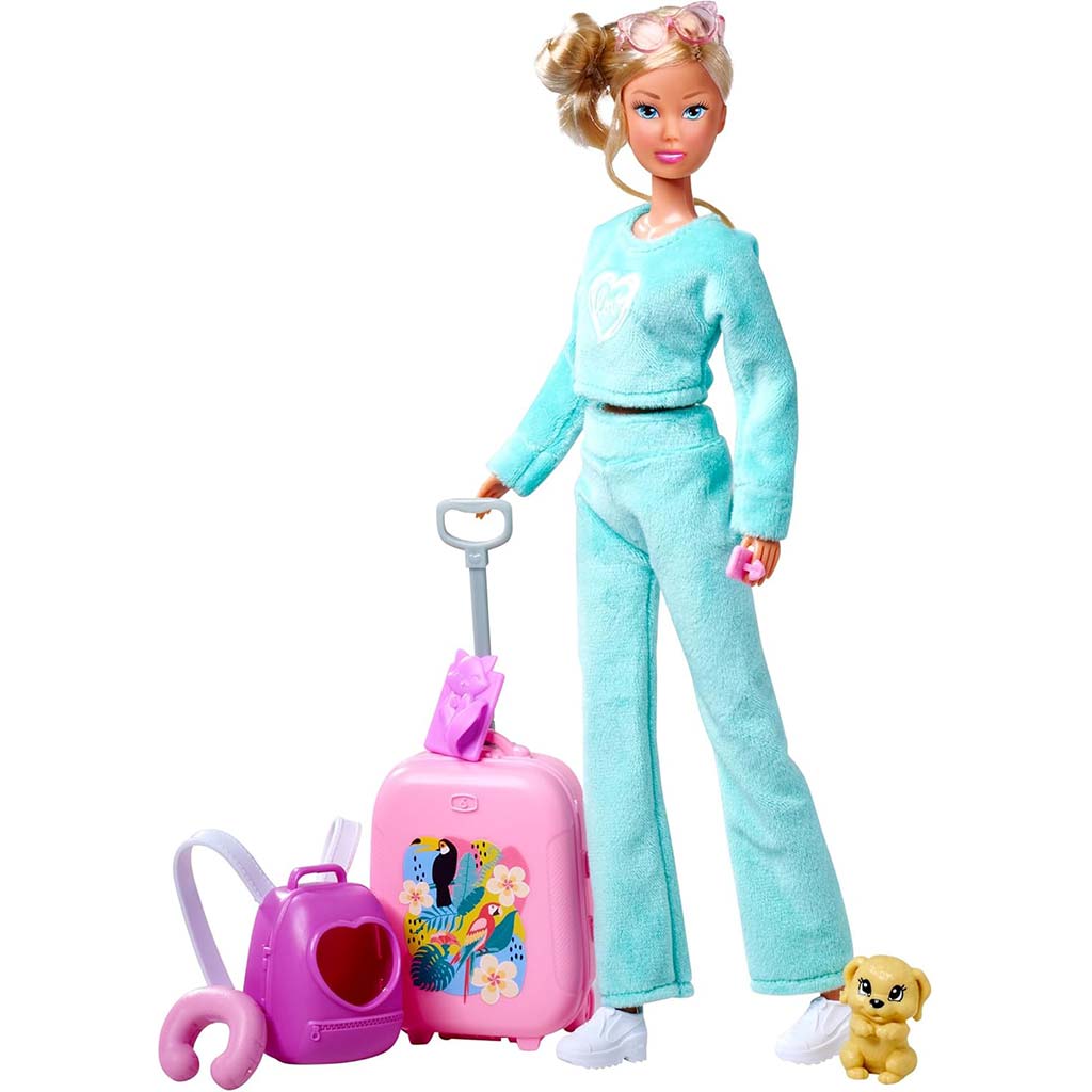 Steffi Love: Cestovná bábika Steffi – sada na hranie – Simba Toys kép 2