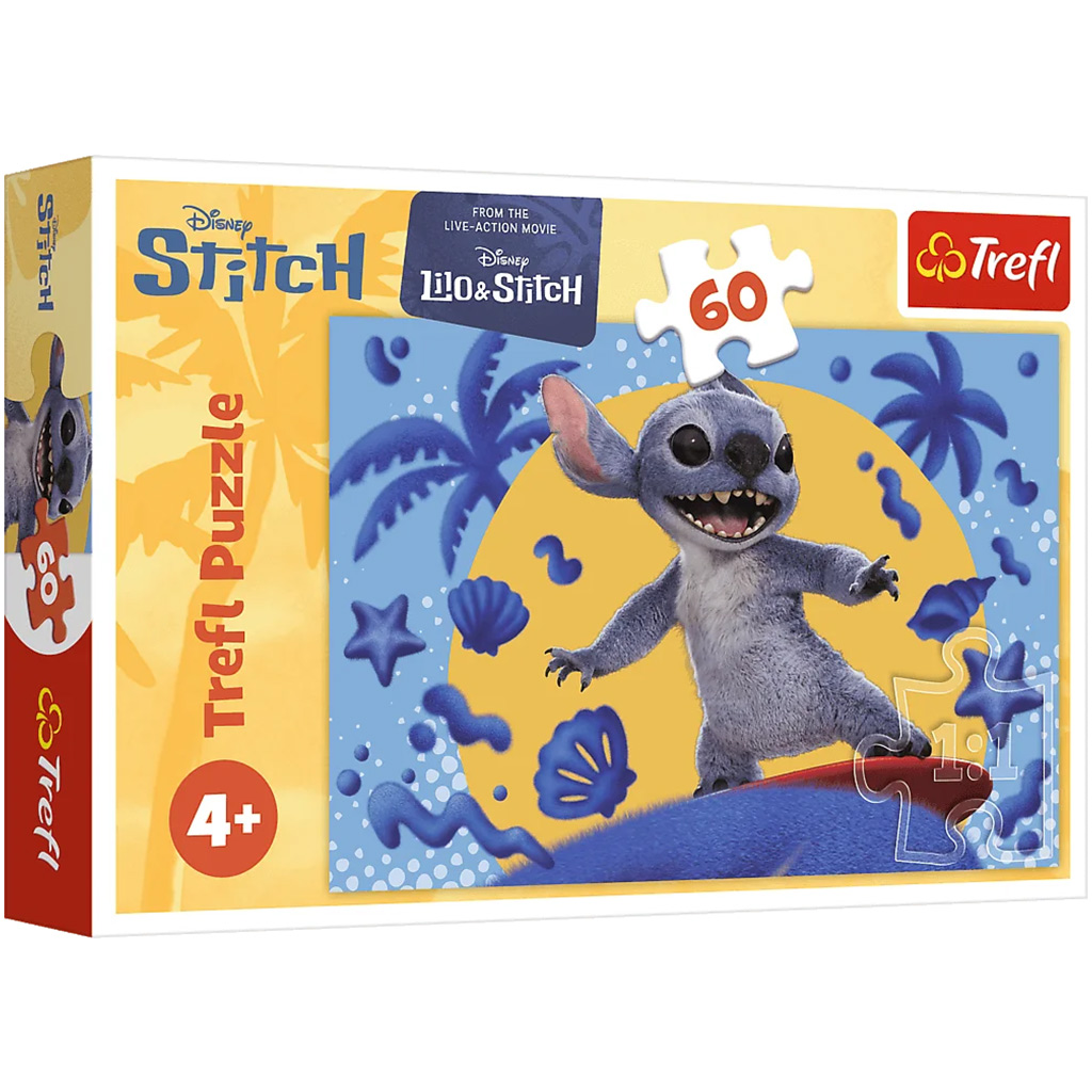 Disney: Stitch 60-dielne puzzle - Trefl