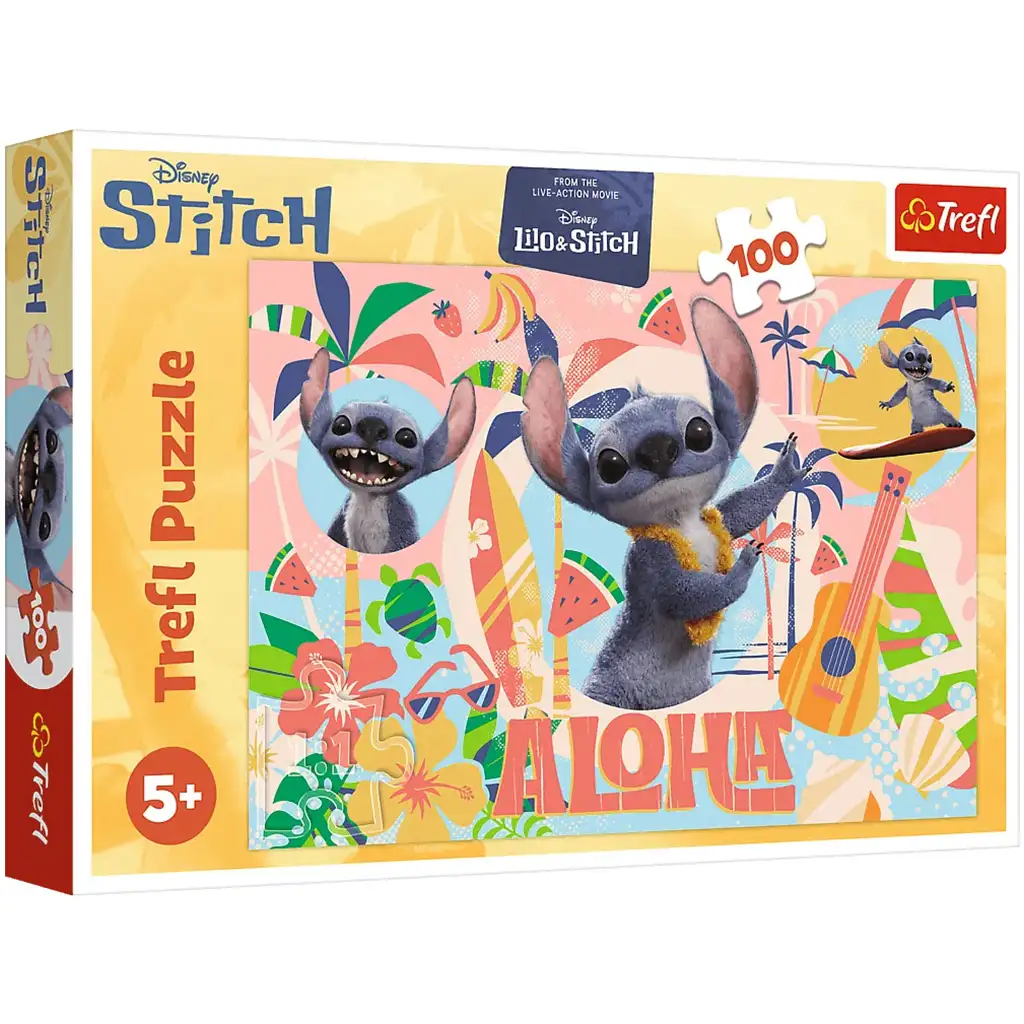 Stitch kalandjai 100db-os puzzle - Trefl kép 1