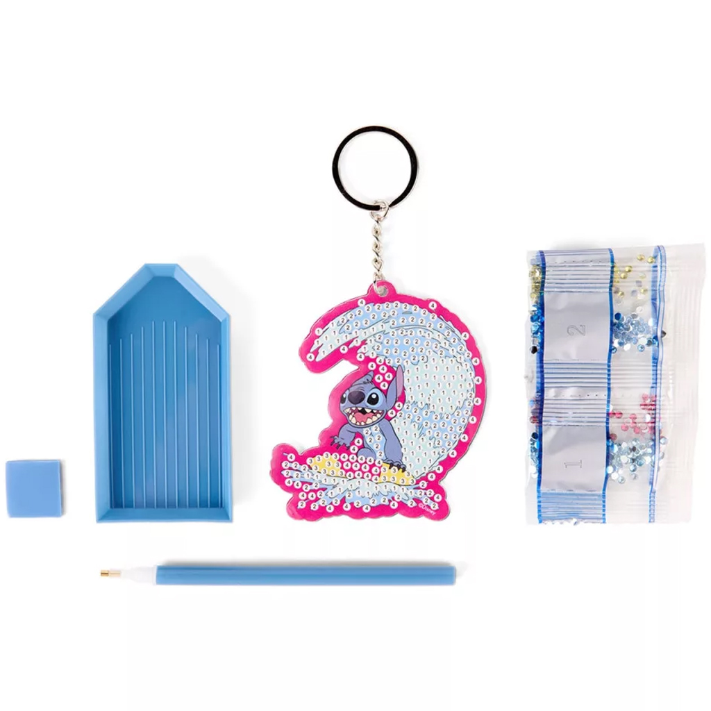 Canenco: Stitch diamantová maľba kľúčenka kép 2