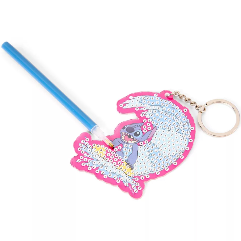 Canenco: Stitch diamantová maľba kľúčenka kép 3