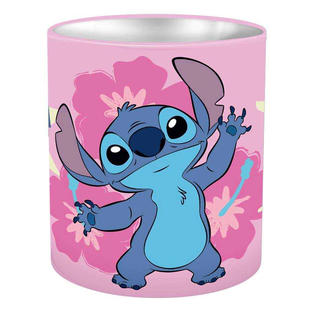 Luna: Disney Stitch fém hengeres írószertartó 10x11cm kép 1