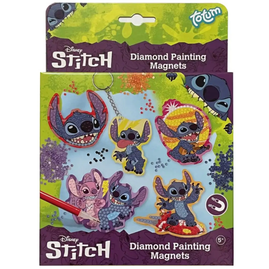 Disney+Stitch kreatívna sada na výrobu magnetov
