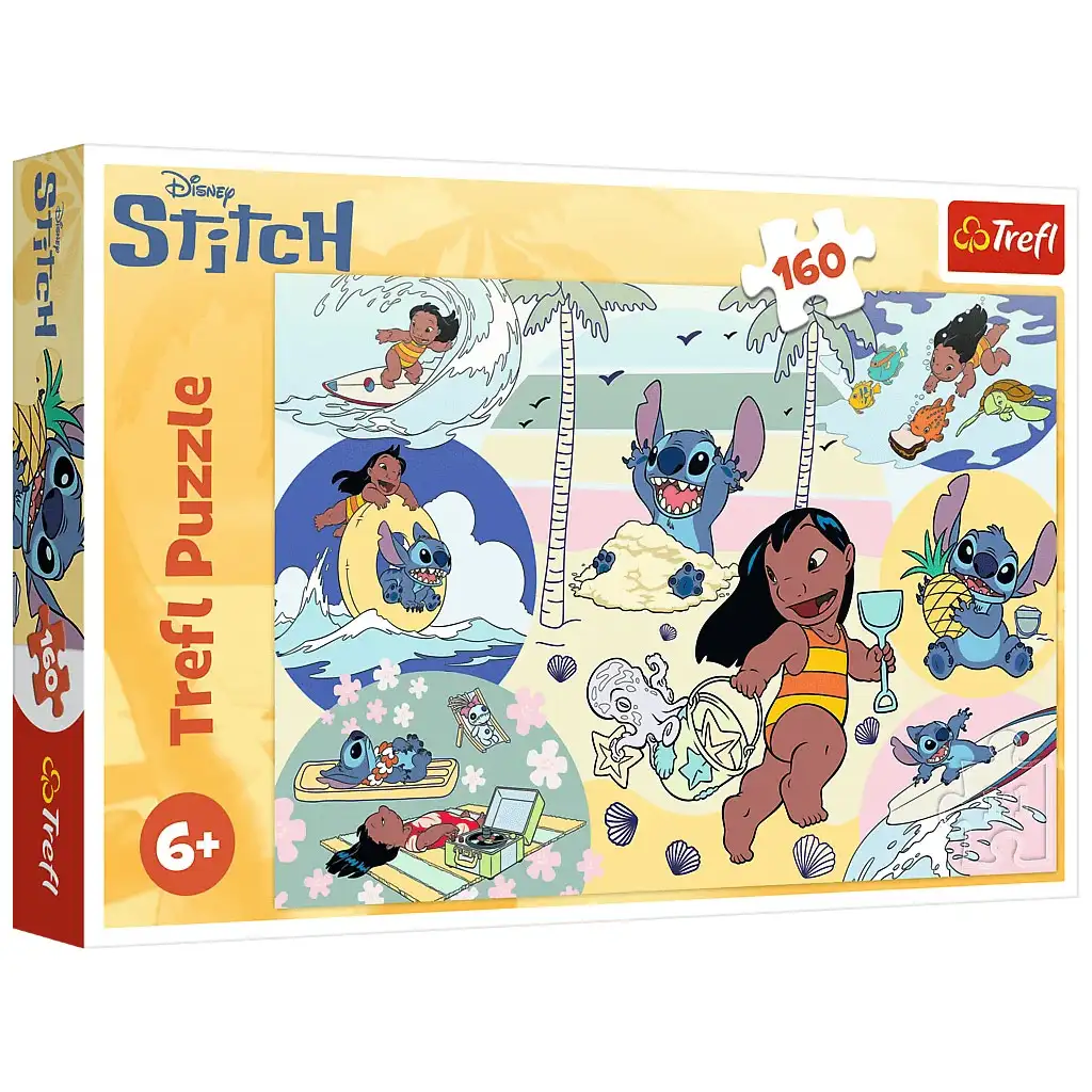 Dobrodružstvá Lila a Stitcha 160-dielne puzzle - Trefl
