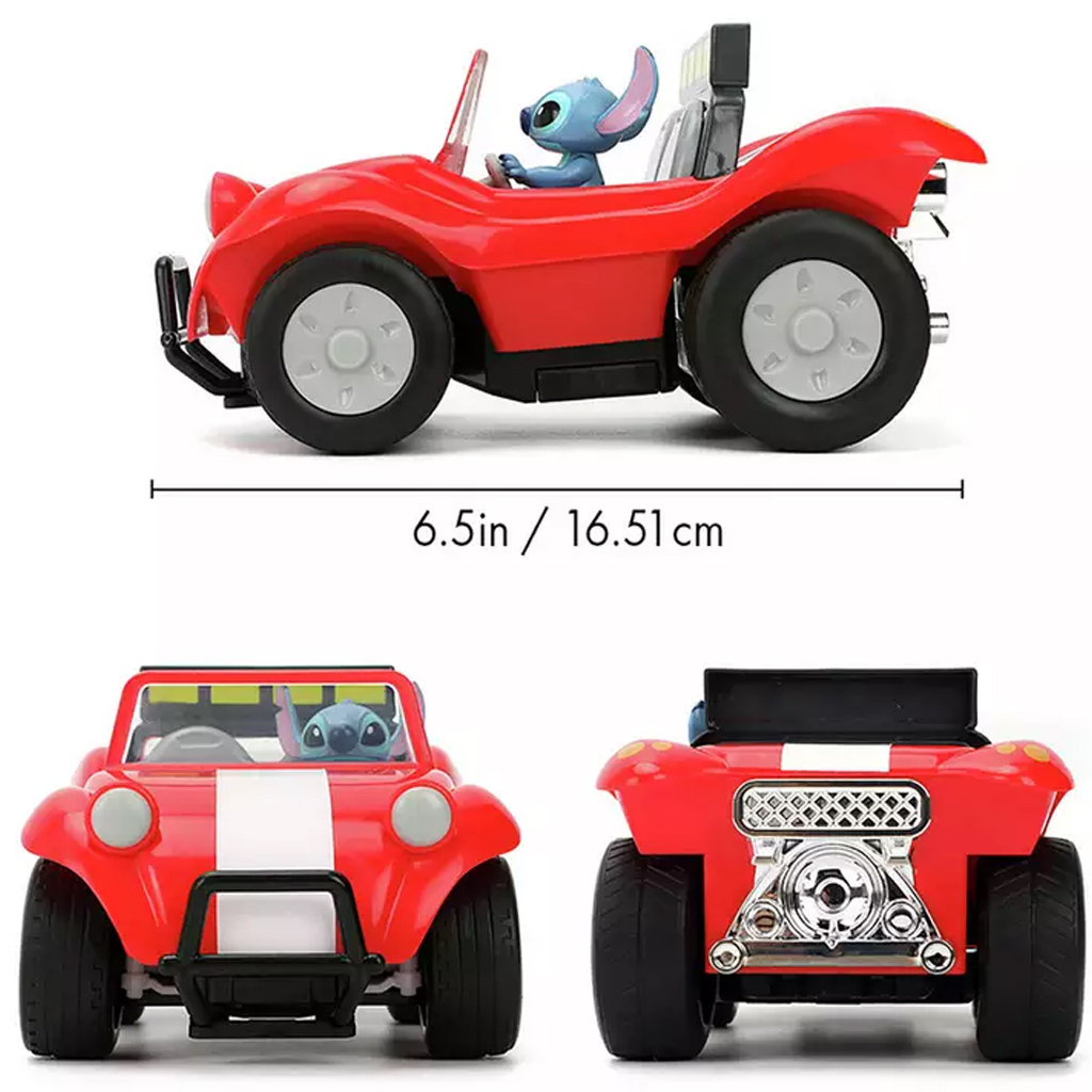 Disney Stitch RC diaľkovo ovládaný Buggy 1/24 - Jada Toys kép 3