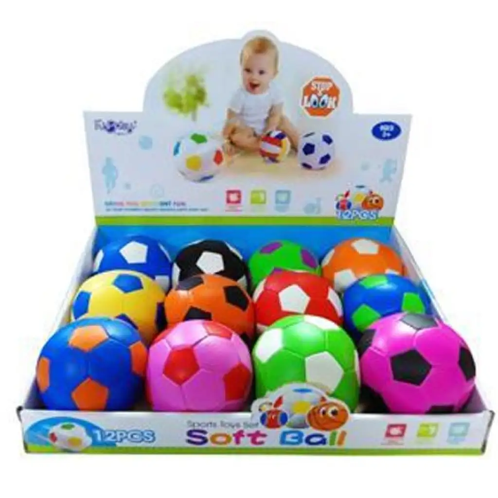 Stop & Look: Softball 10cm lopta rôzne farby