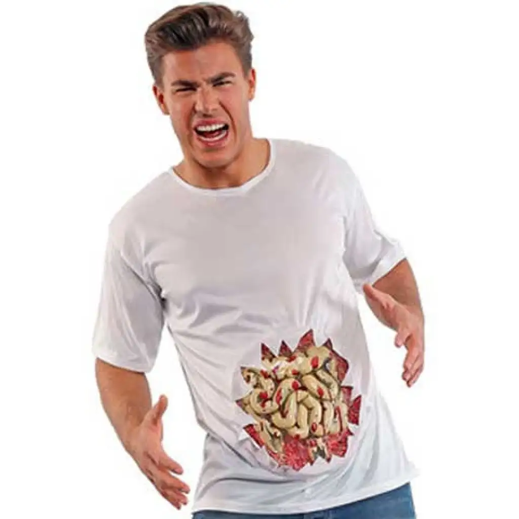 Strašidelný top s črevami