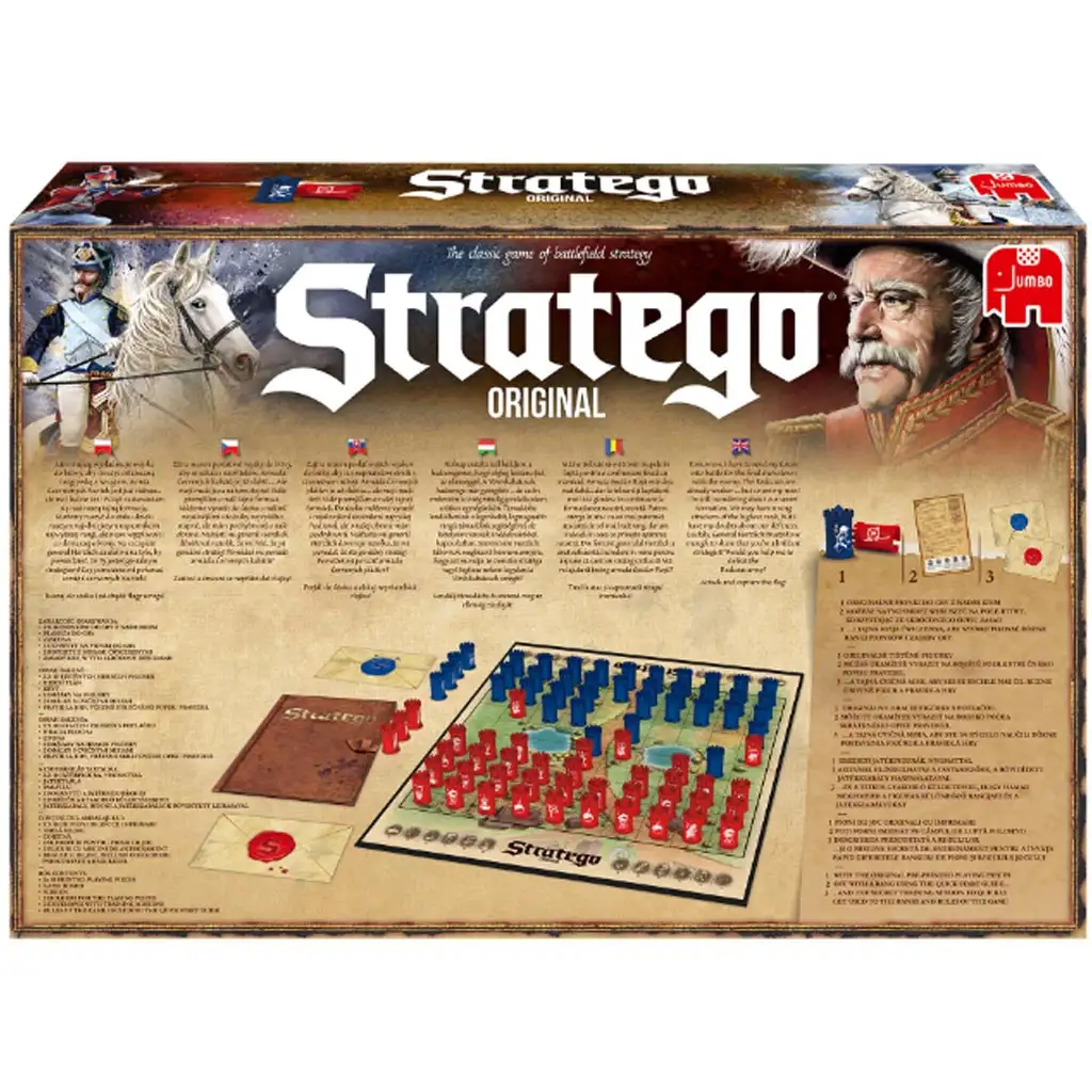 Stratego Original stolová hra - Jumbo kép 4
