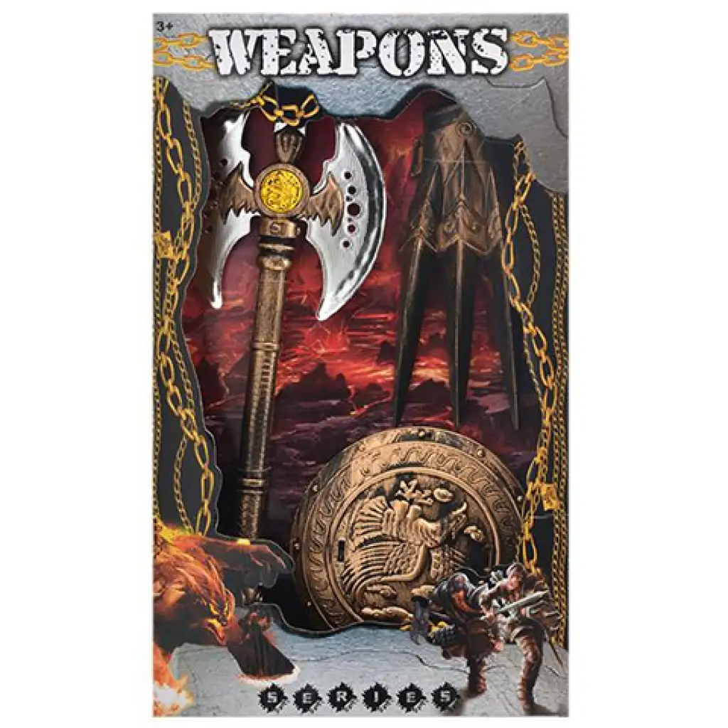 Stredoveký bard a chránič rúk s pazúrmi 3 dielny set