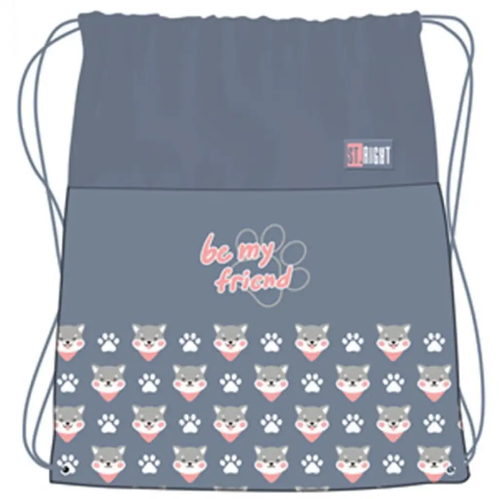 St.Right Be My Friend vrecko na telocvik, športový vak