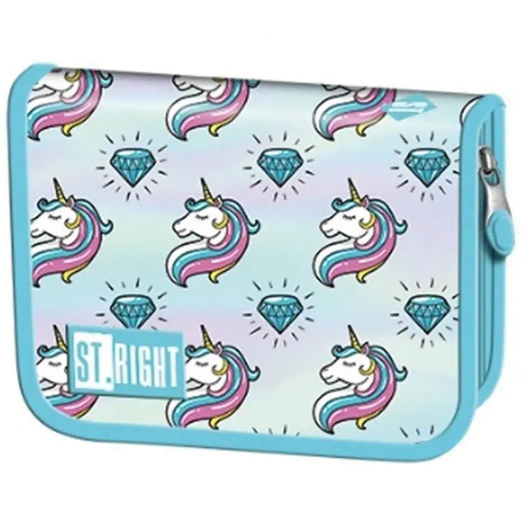 St.Right Pastel Unicorn vyklápací neplnený peračník