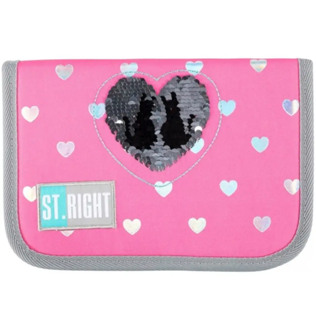 St.Right Sequin Cats peračník s vyklápacími chlopňami