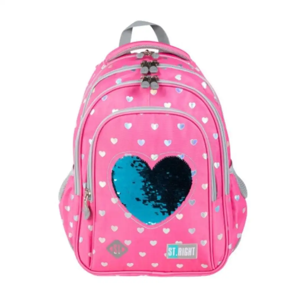St.Right Sequin ergonomická školská taška batoh 16"