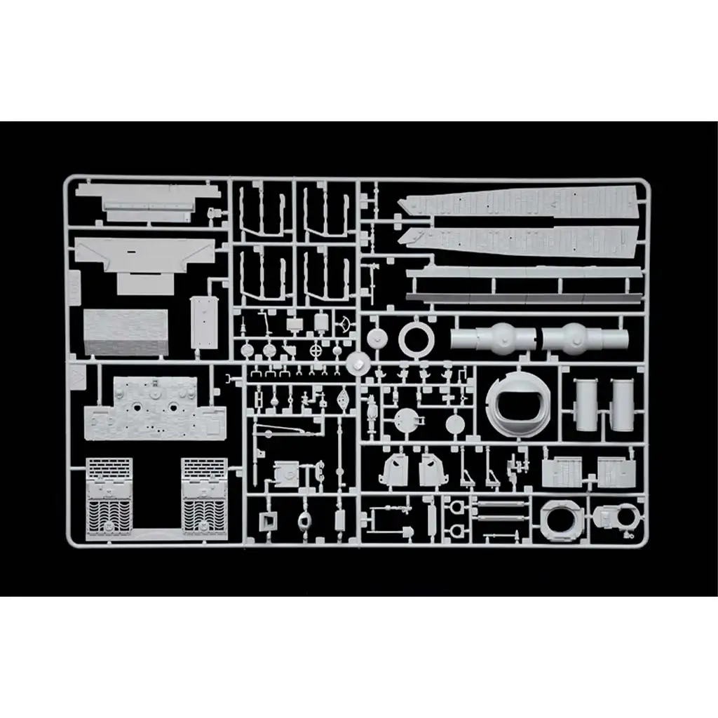 Italeri 1/35 38 cm RW 61 auf STURMMORSER TIGER tank makett kép 5