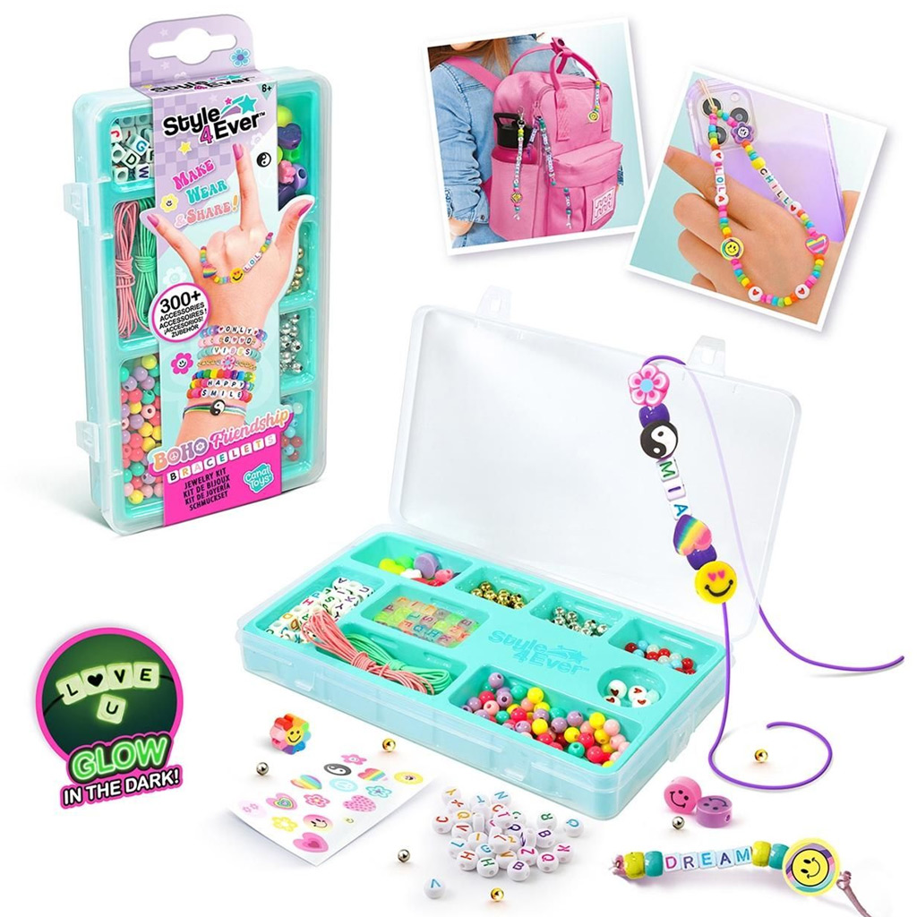 Style 4 Ever Boho mini súprava na výrobu náramkov priateľstva kép 2
