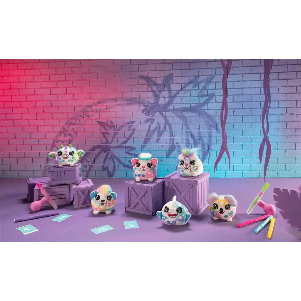 Style4Ever Farebné plyšové mini zvieratá v rôznych variantoch kép 6