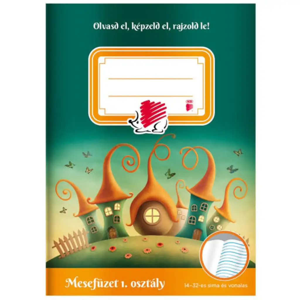 ICO: SÜNI első osztályos mesefüzet A/5-ös 14-32-es vonalazással kép 1