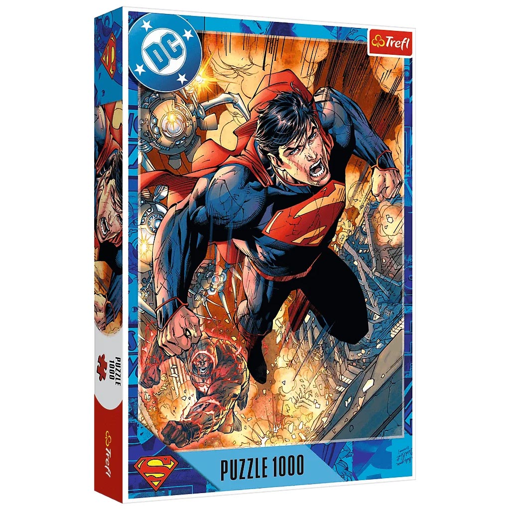 Superman v akcii 100-dielne puzzle - Trefl