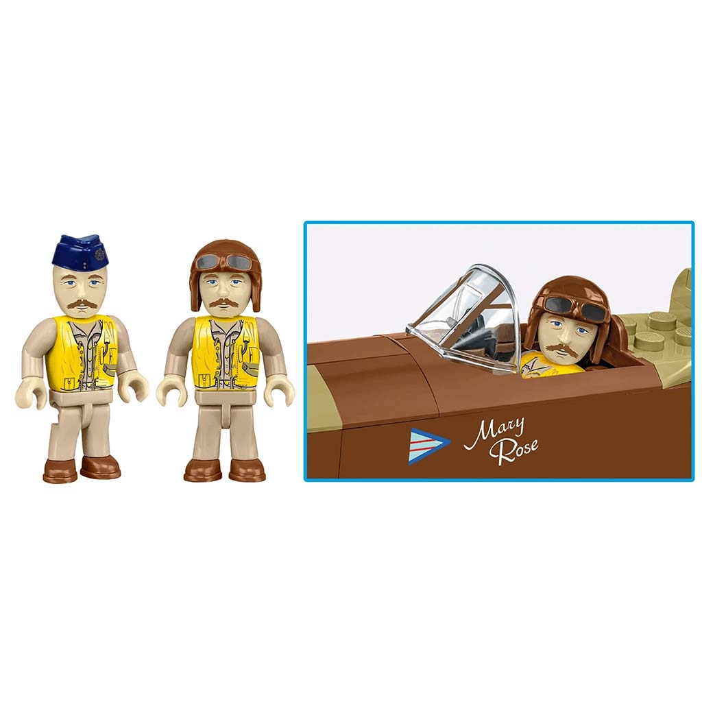 COBI: Stavebnica lietadla Supermarine Spitfire Mk. IXe (5764) kép 7