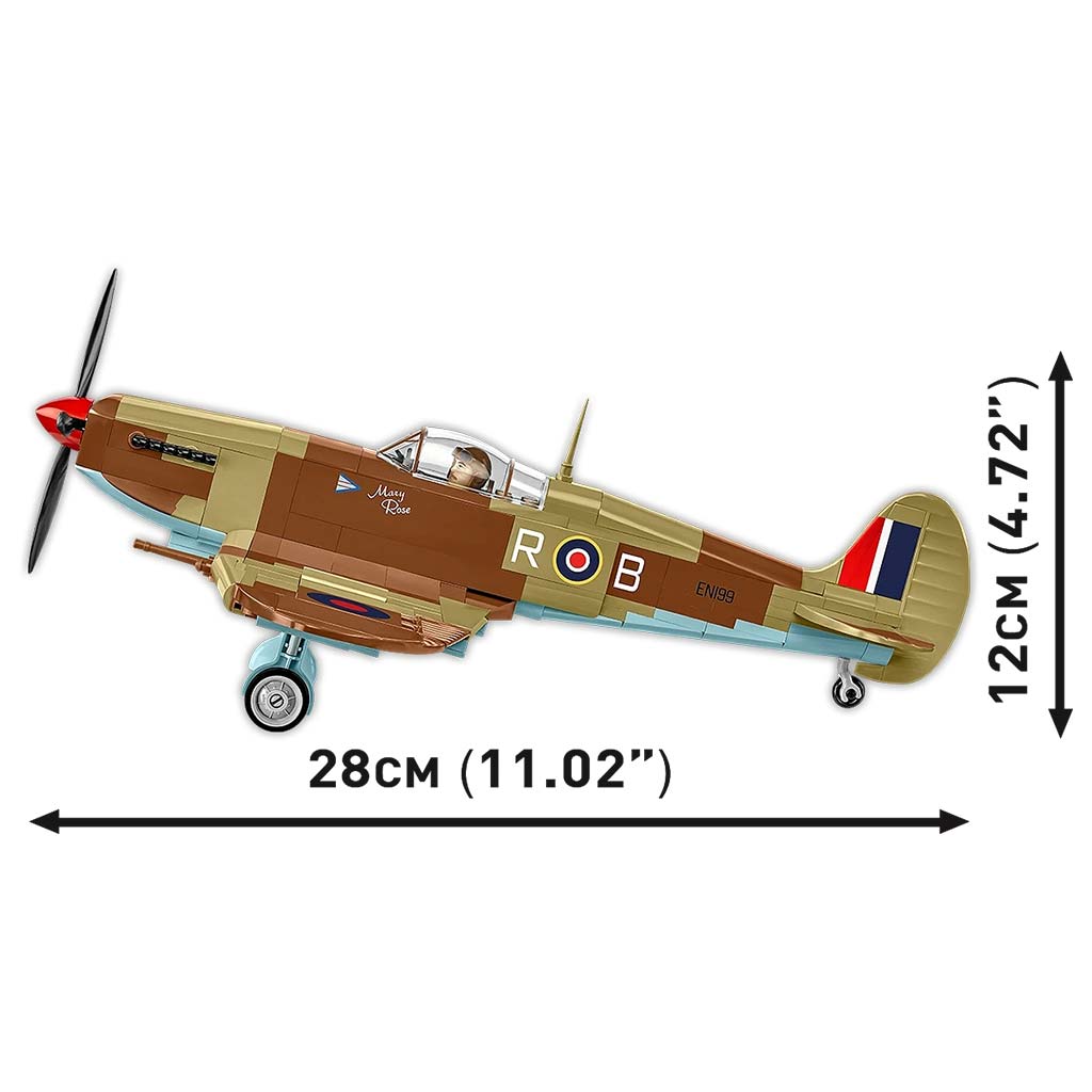 COBI: Stavebnica lietadla Supermarine Spitfire Mk. IXe (5764) kép 8