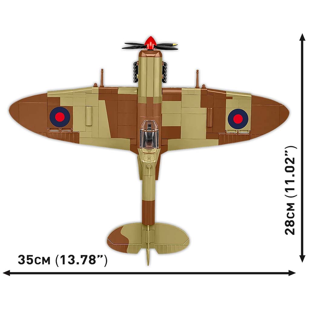 COBI: Stavebnica lietadla Supermarine Spitfire Mk. IXe (5764) kép 9