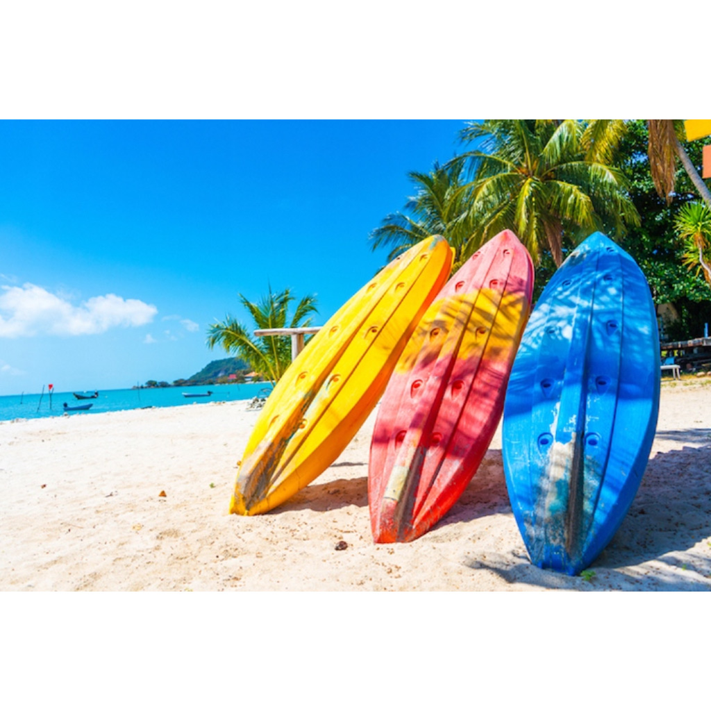 Diamantová mozaika: Sada na maľovanie diamantmi - surfovacia doska 40x50 cm