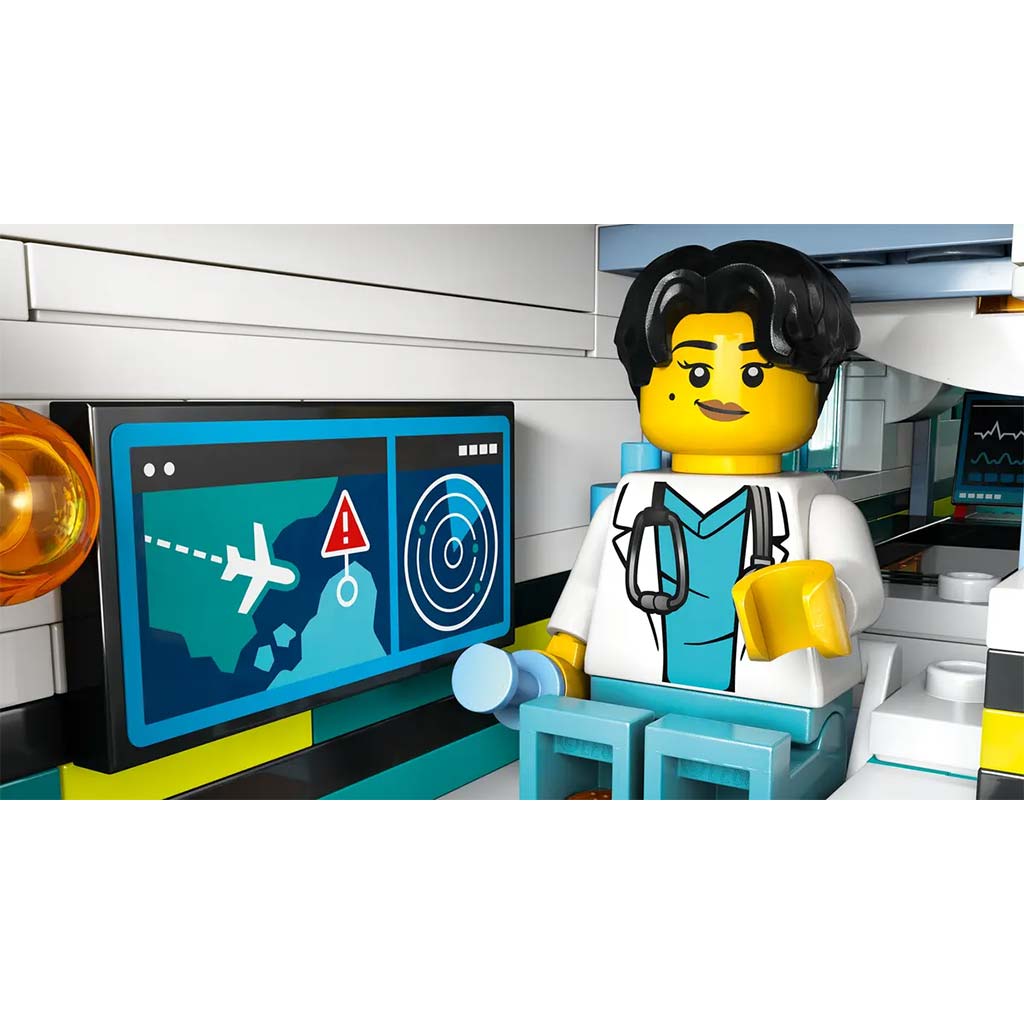 LEGO® City: Sürgősségi mentőrepülőgép (60465) kép 6