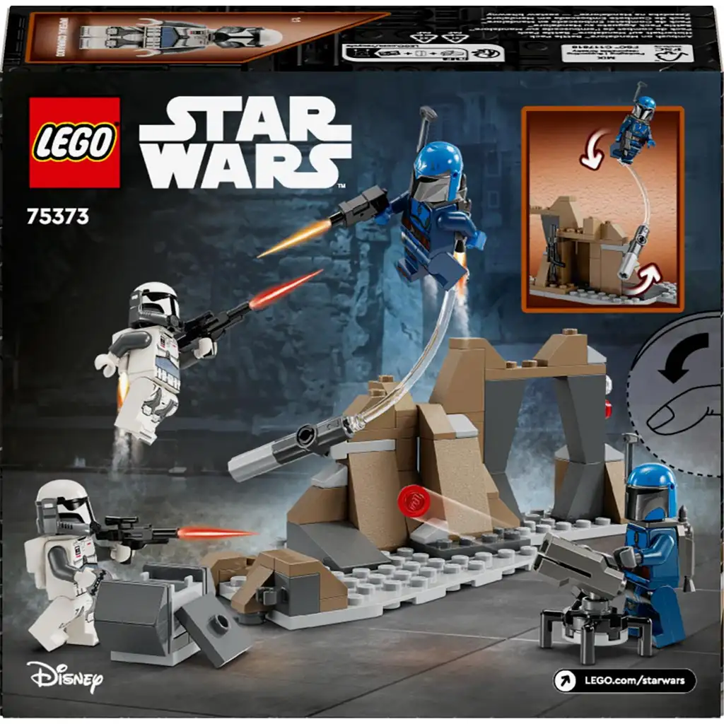 LEGO® Star Wars™: Pasca na planéte Mandalore™ bojový balíček (75373) kép 2