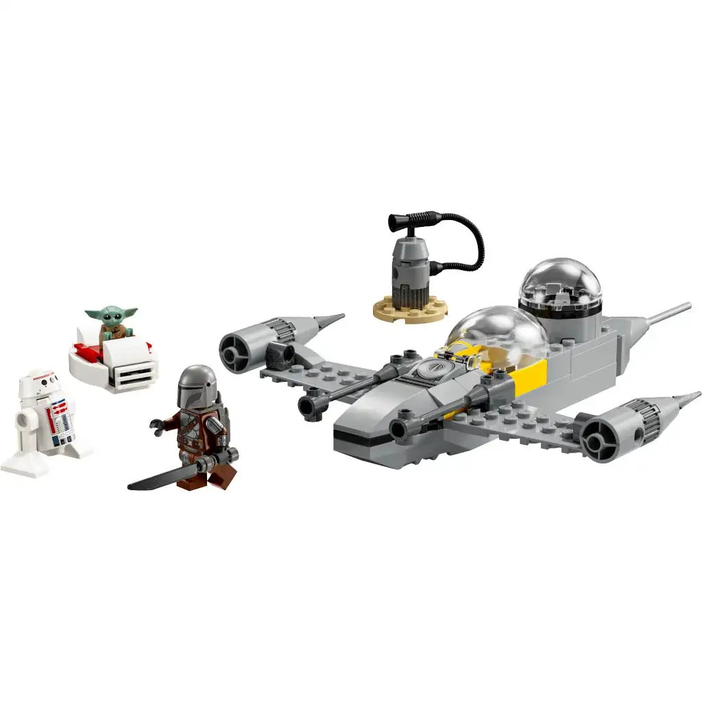 LEGO® Star Wars™: Mando a Grogu N1 stíhačka (75410) kép 5