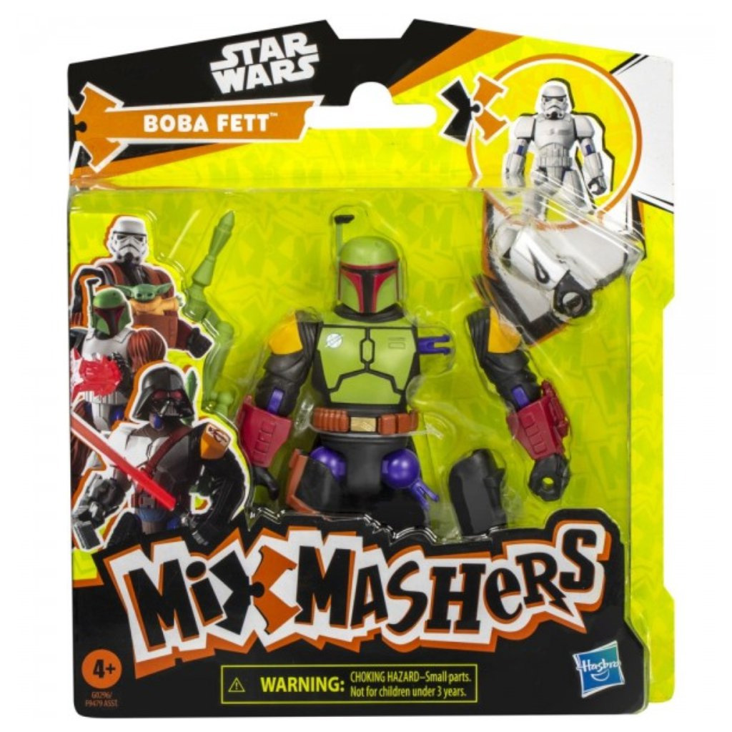 Star Wars: Mix Mashers Boba Fett figúrka so súpravou doplnkov – Hasbro